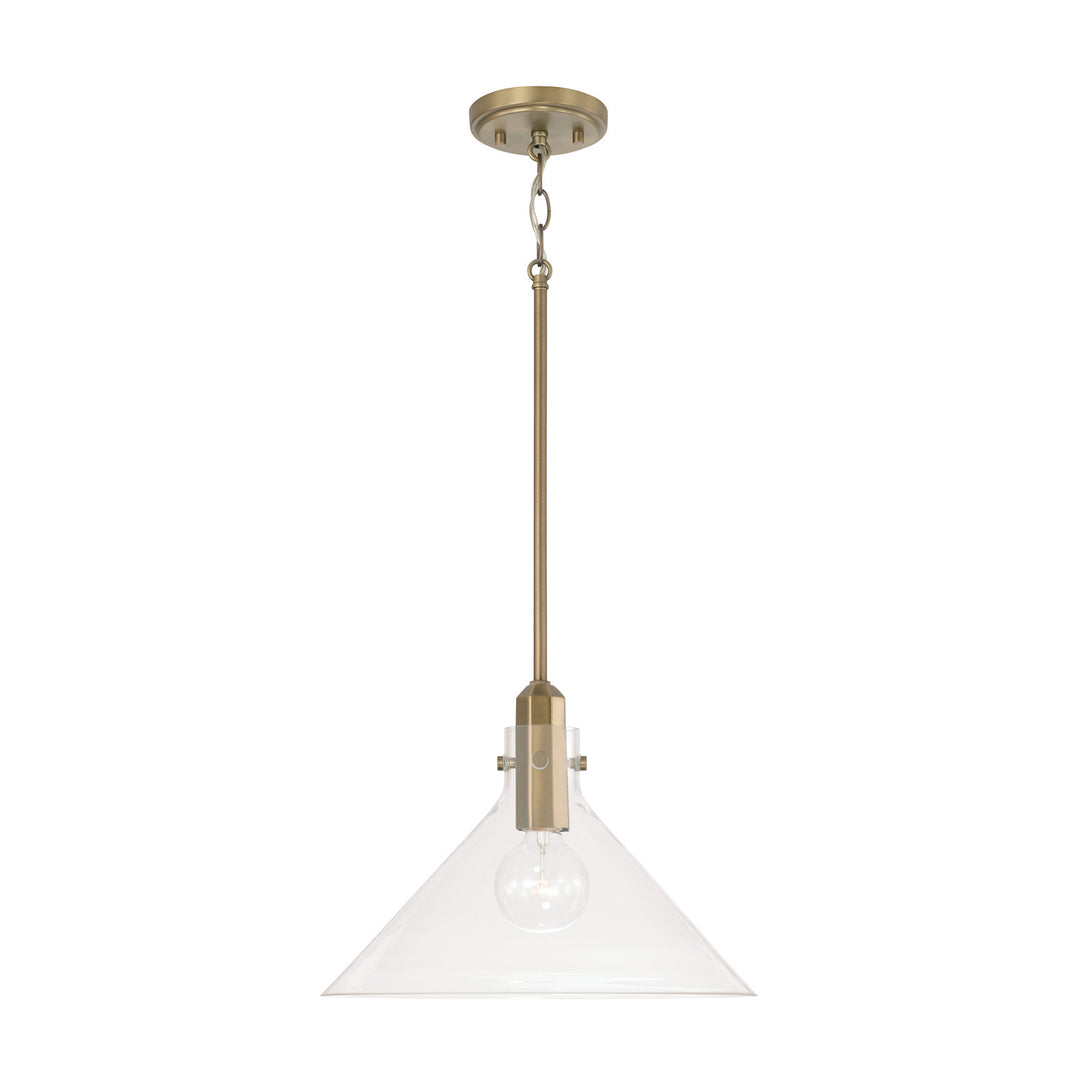 Capital Greer 345811AD Pendant Light - Aged Brass