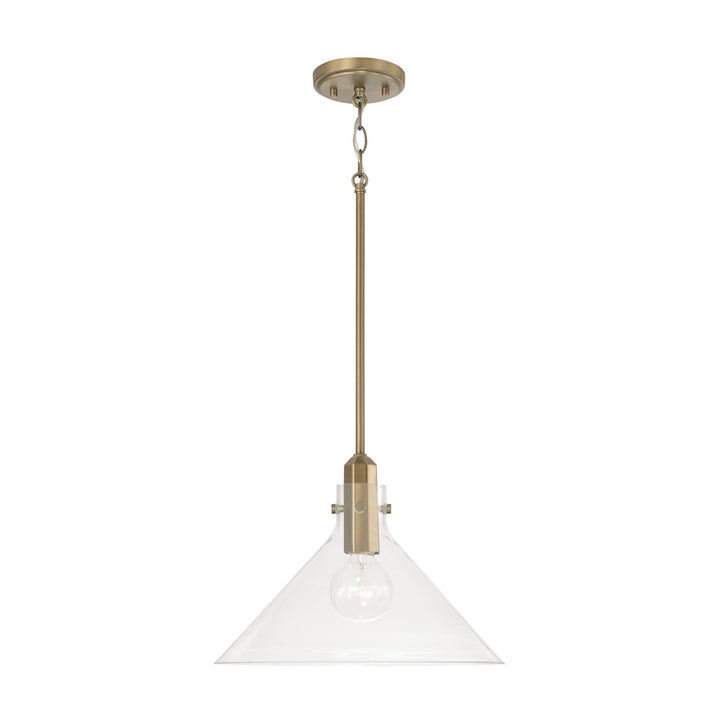 Capital Greer 345811AD Pendant Light - Aged Brass