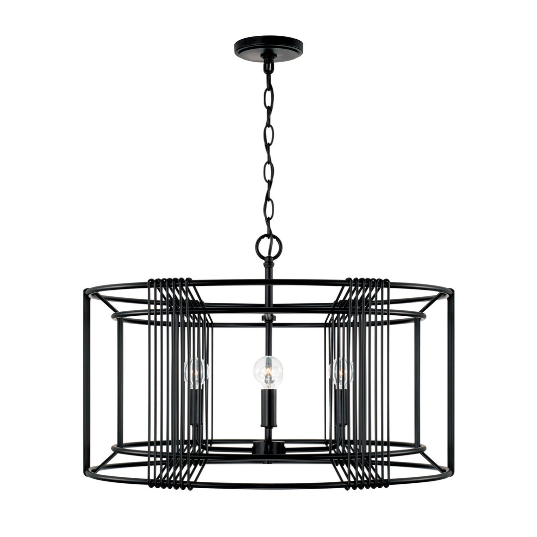 Capital Lennon 346041MB Chandelier Light - Matte Black