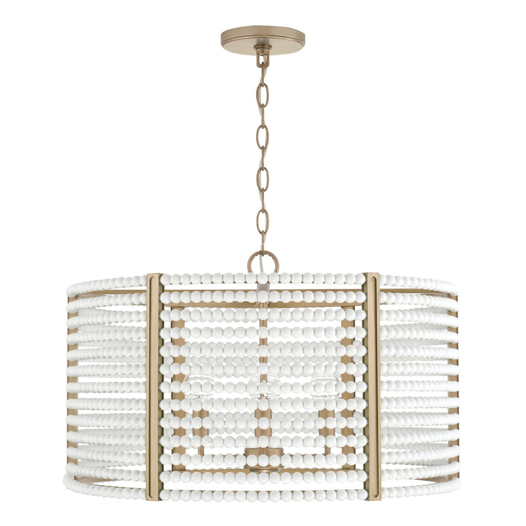 Capital Brynn 347141AP Chandelier Light - Aged Brass Painted