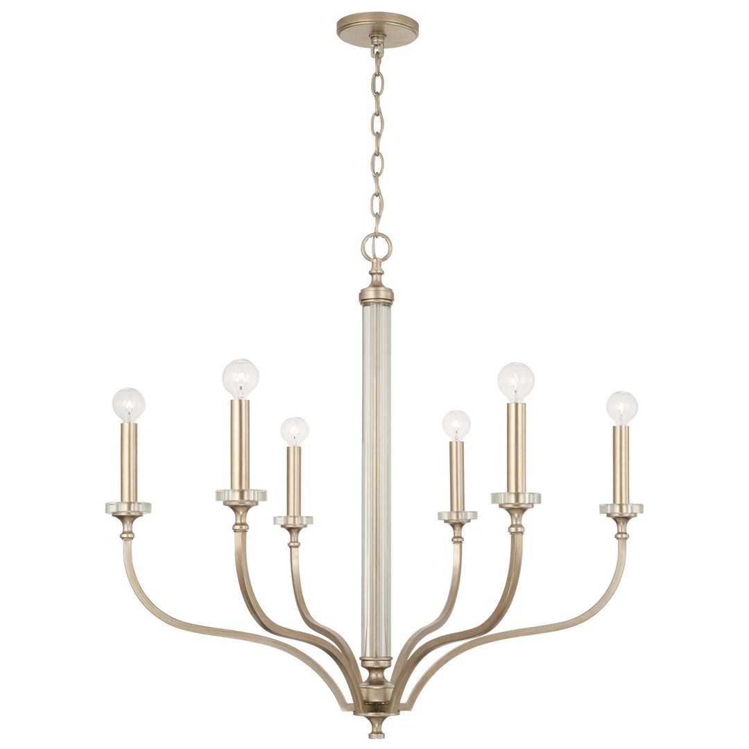 Capital Breigh 444861BS Chandelier Light - Brushed Champagne