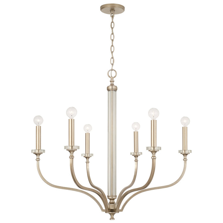 Capital Breigh 444861BS Chandelier Light - Brushed Champagne