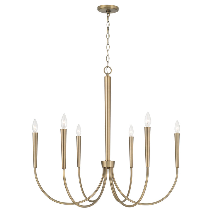 Capital Holden 445961AD Chandelier Light - Aged Brass