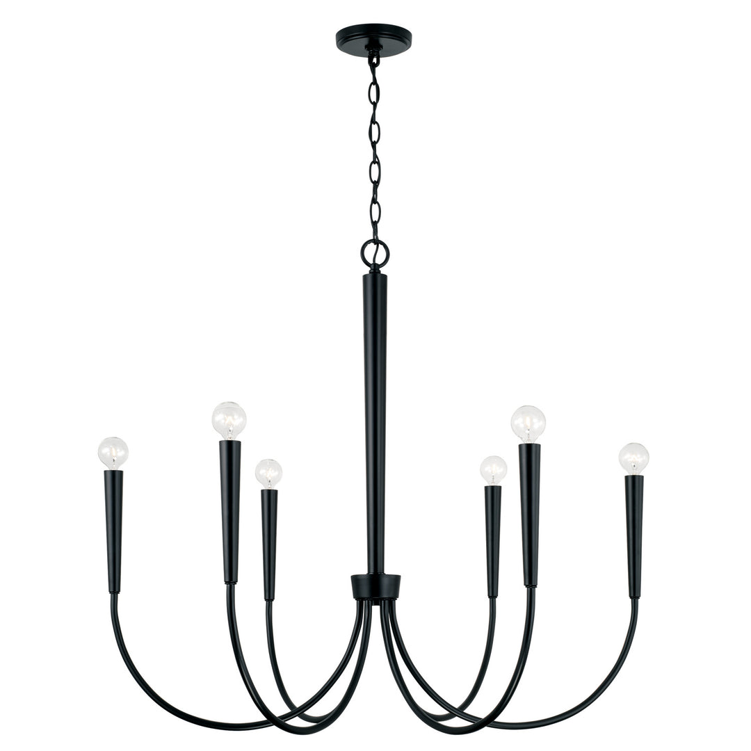 Capital Holden 445961MB Chandelier Light - Matte Black