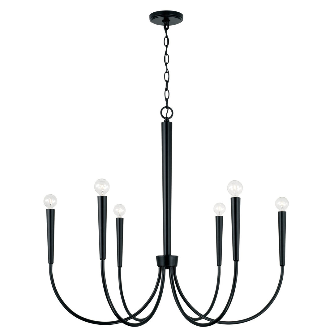 Capital Holden 445961MB Chandelier Light - Matte Black