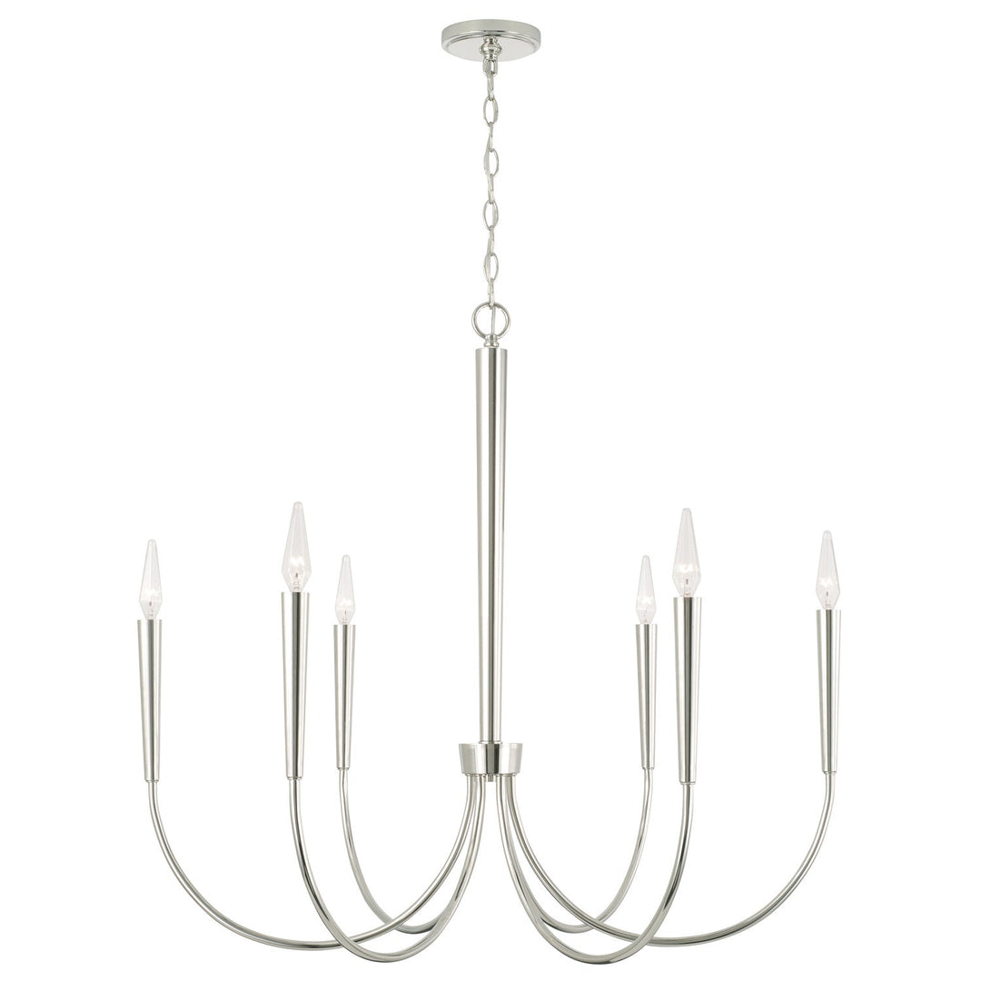 Capital Holden 445961PN Chandelier Light - Polished Nickel