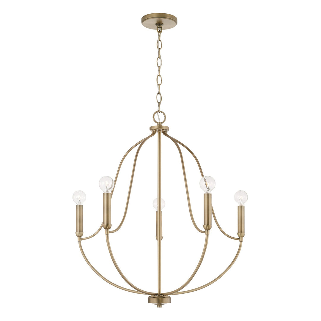 Capital Madison 447051AD Chandelier Light - Aged Brass