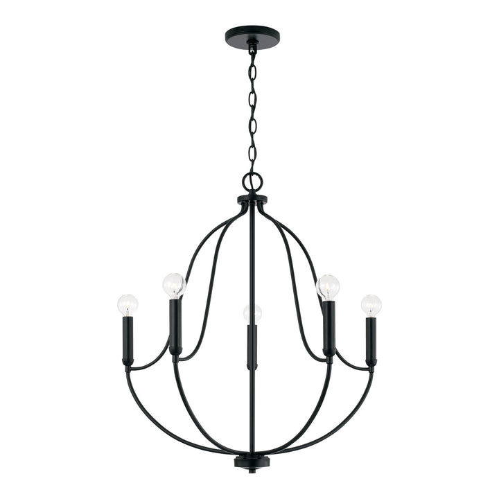 Capital Madison 447051MB Chandelier Light - Matte Black