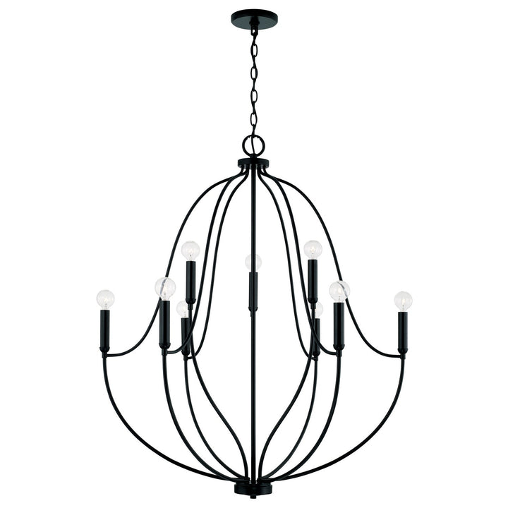 Capital Madison 447091MB Chandelier Light - Matte Black