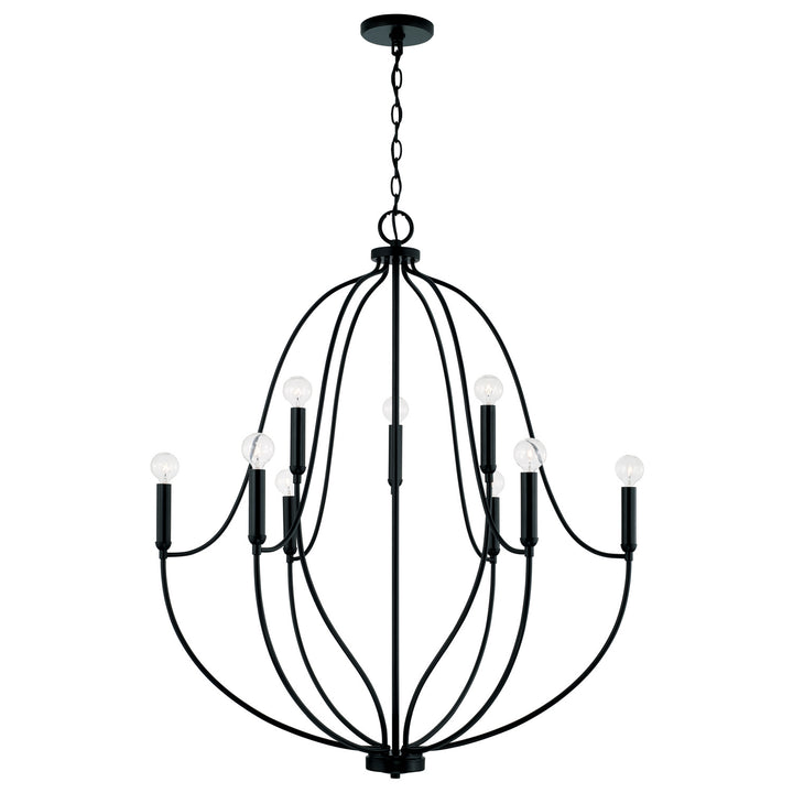 Capital Madison 447091MB Chandelier Light - Matte Black