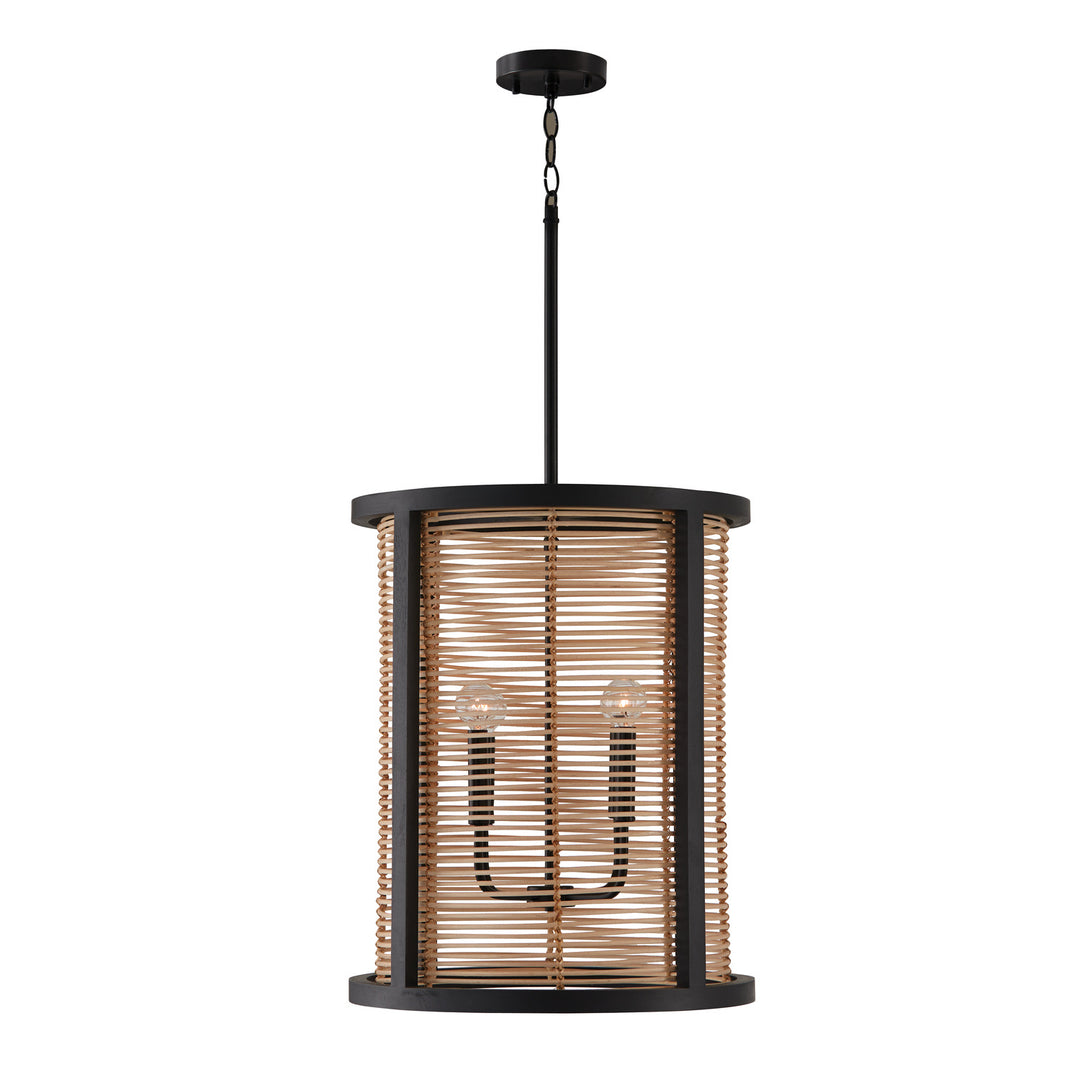 Capital Rico 544041FK Pendant Light - Flat Black