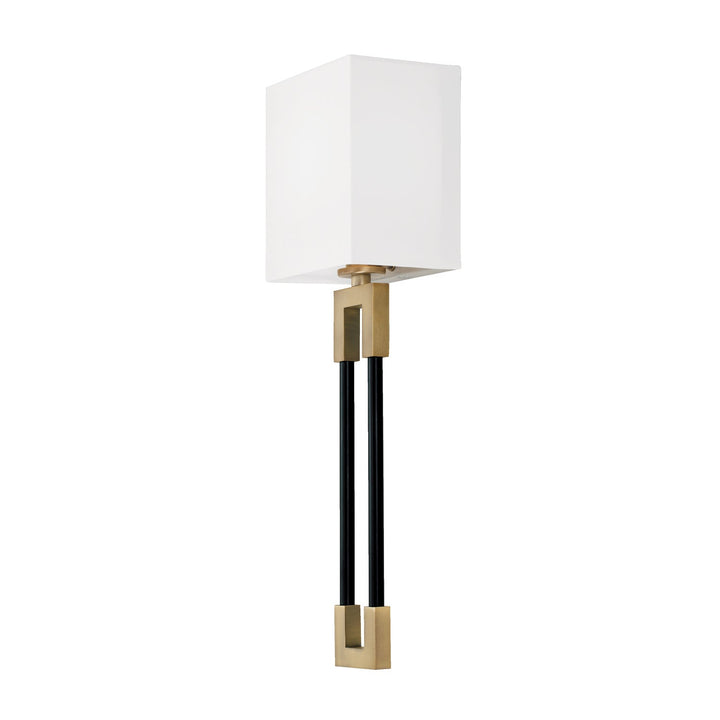 Capital Bleeker 644711AB Wall Sconce Light - Aged Brass and Black