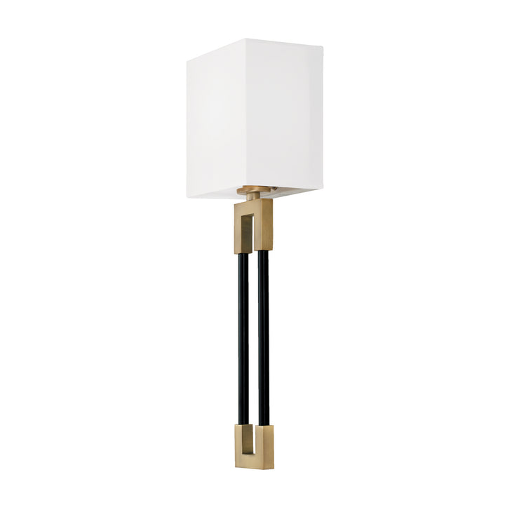 Capital Bleeker 644711AB Wall Sconce Light - Aged Brass and Black