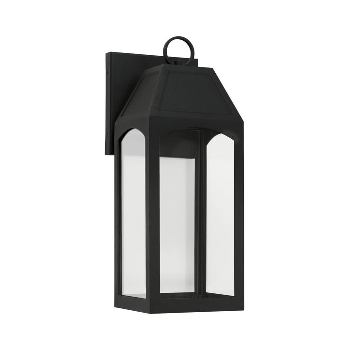 Capital Lighting 946311BK-GL  Burton Outdoor Black