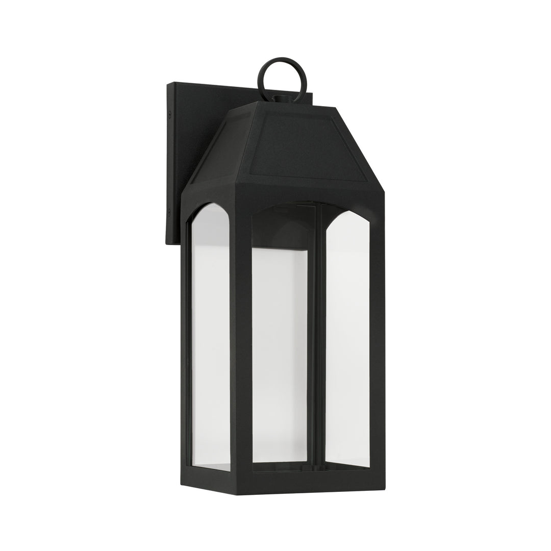 Capital Lighting 946311BK-GL  Burton Outdoor Black