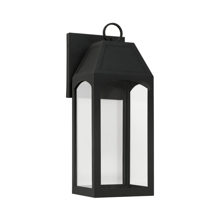 Capital Lighting 946311BK-GL  Burton Outdoor Black