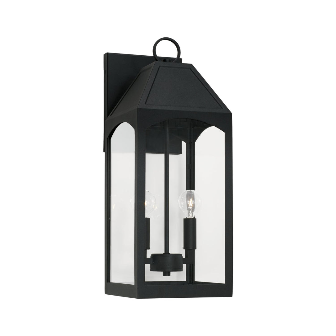 Capital Lighting 946321BK  Burton Outdoor Black