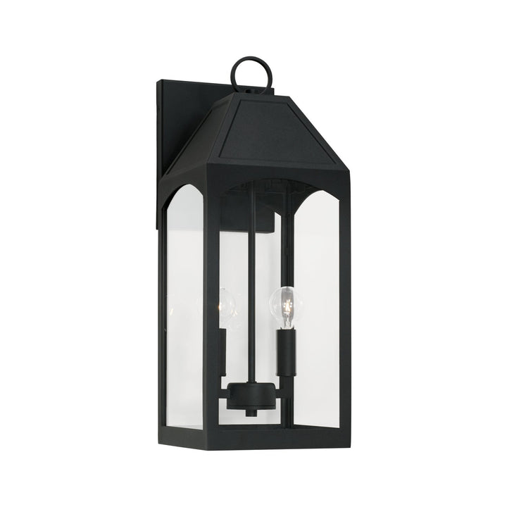Capital Lighting 946321BK  Burton Outdoor Black