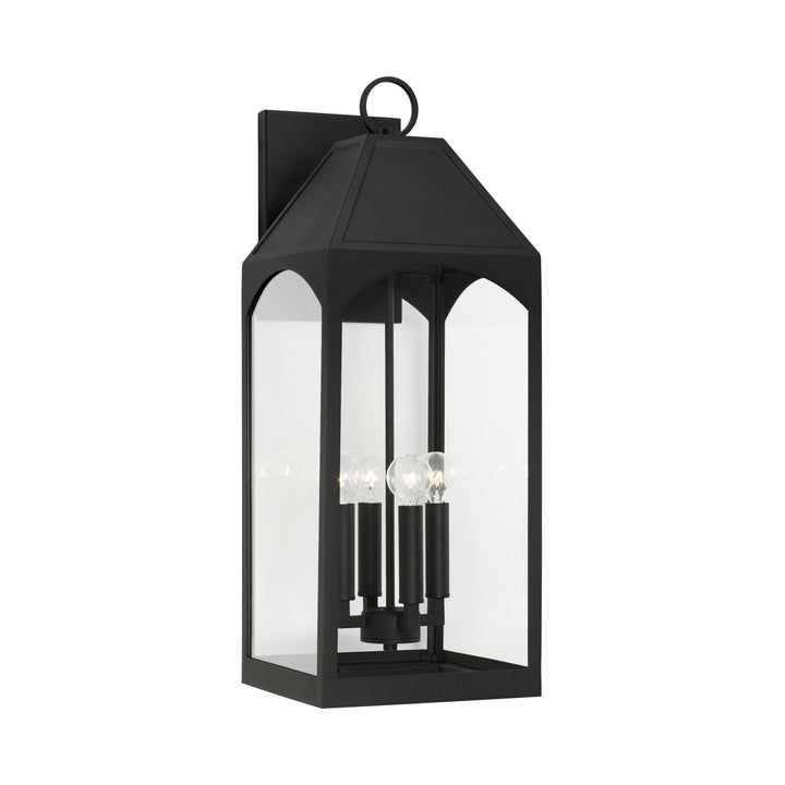 Capital Lighting 946341BK  Burton Outdoor Black