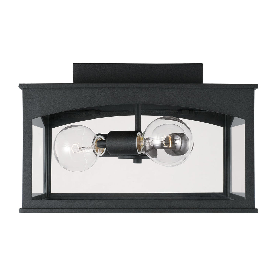 Capital Lighting 946731BK  Burton Outdoor Black