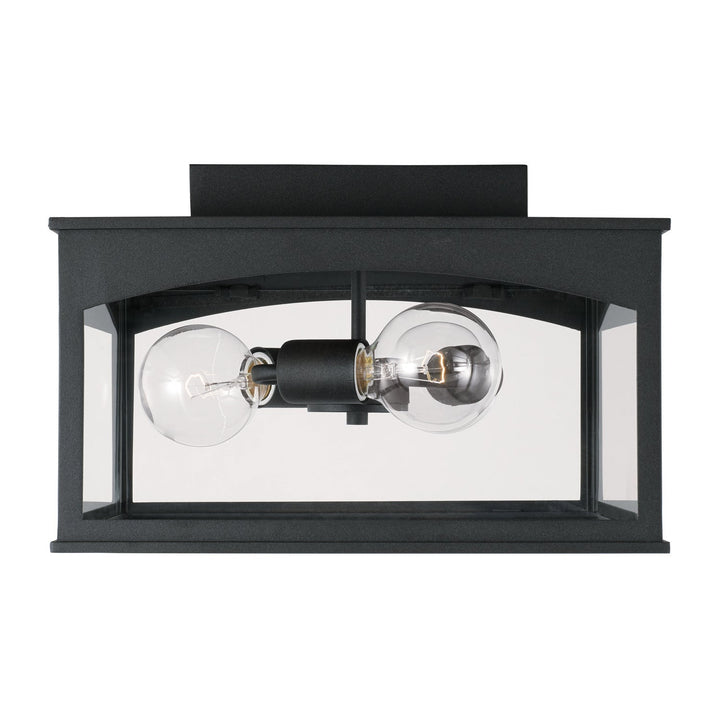 Capital Lighting 946731BK  Burton Outdoor Black