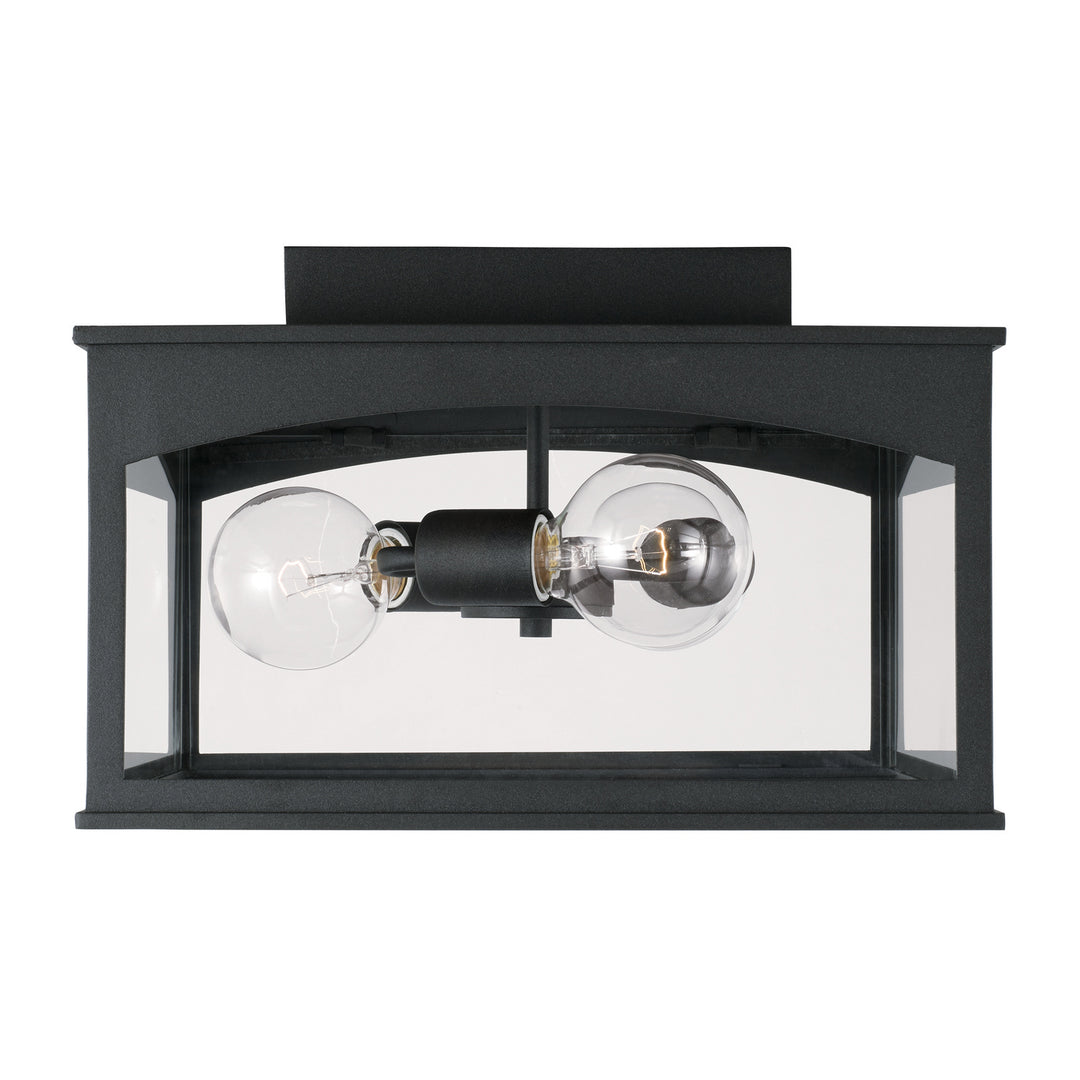 Capital Lighting 946731BK  Burton Outdoor Black