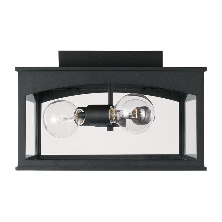 Capital Lighting 946731BK  Burton Outdoor Black
