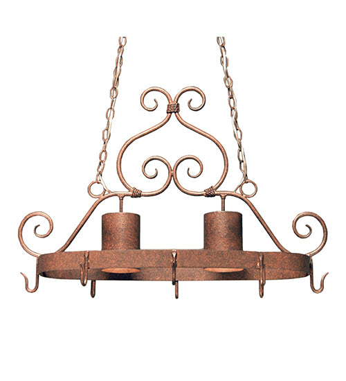 Meyda Tiffany Argus 118972 Pendant Light - Red Rust