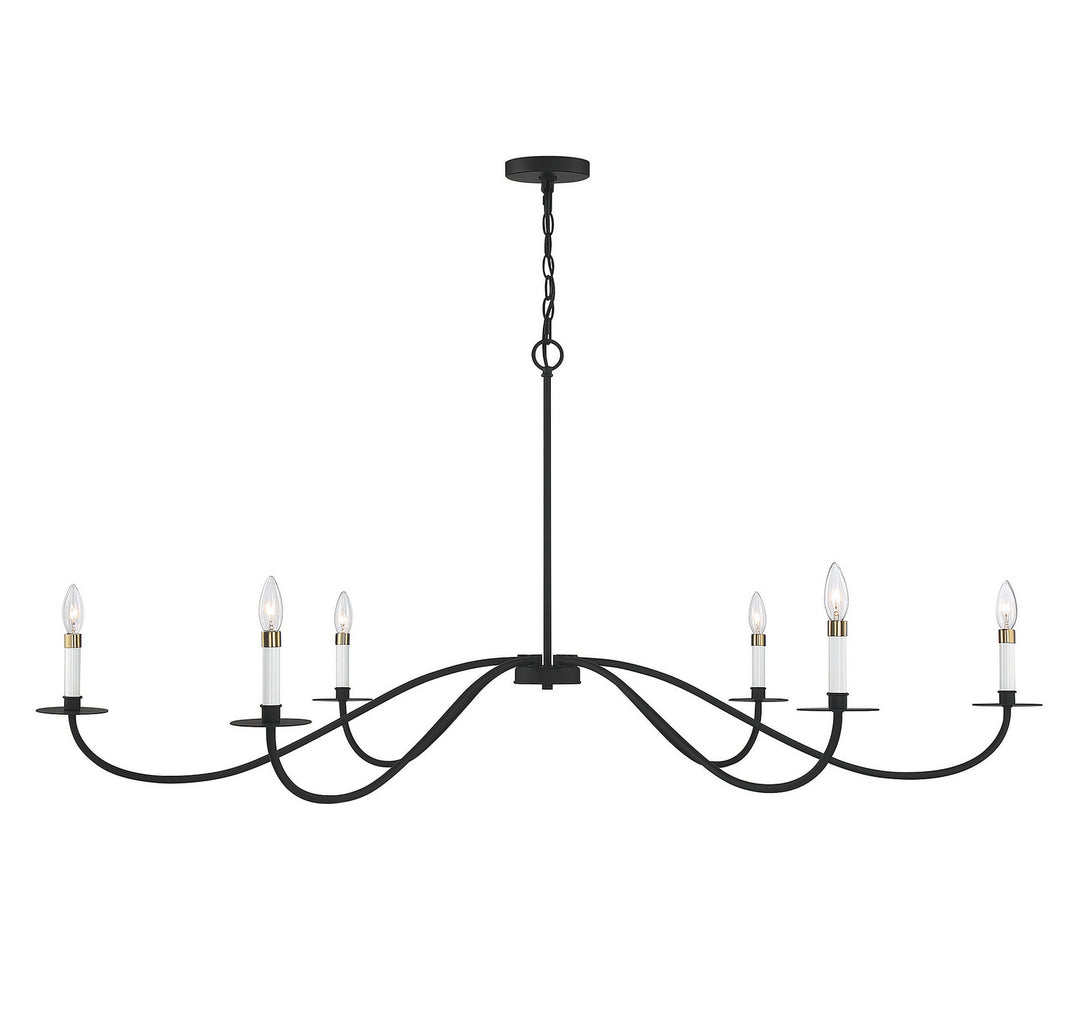 Meridian M100105MBK Chandelier Light - Matte Black