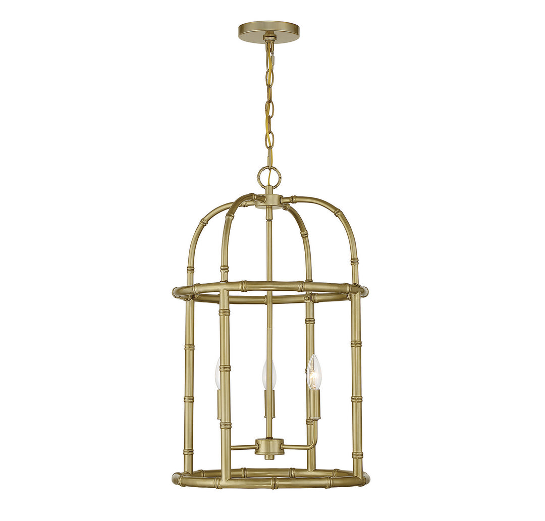 Meridian M30010BB Pendant Light - Burnished Brass