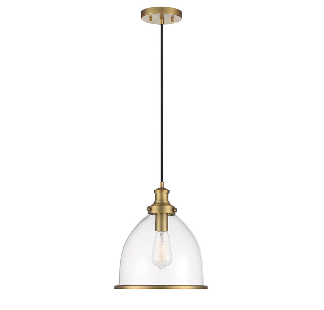 Meridian M70119NB Pendant Light - Natural Brass