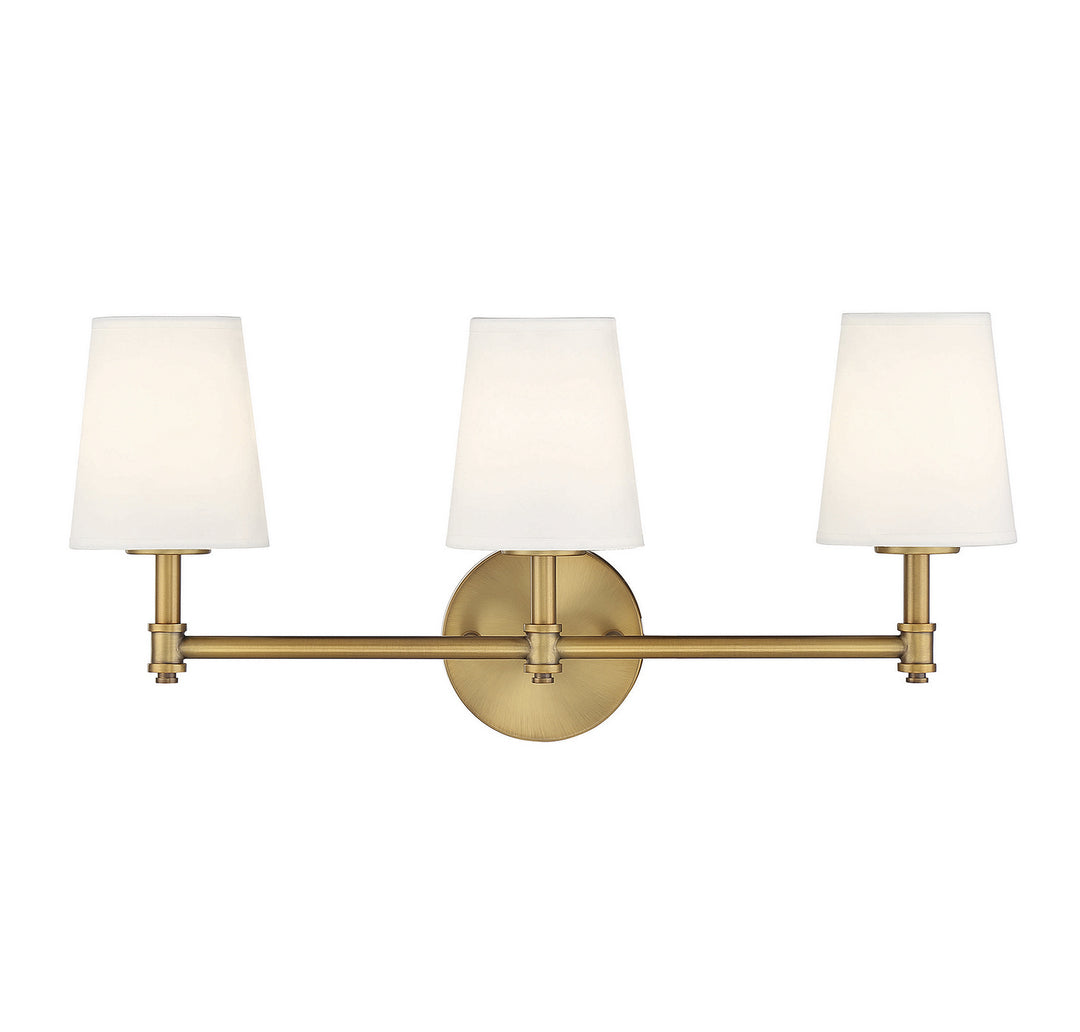 Meridian M80051NB Bath Vanity Light 24 in. wide - Natural Brass