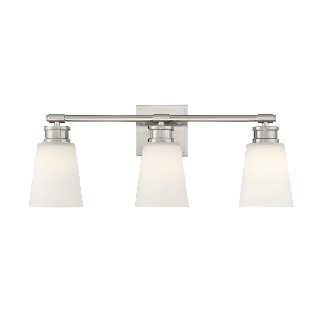Meridian M80055BN Bath Vanity Light 23 in. wide - Brushed Nickel