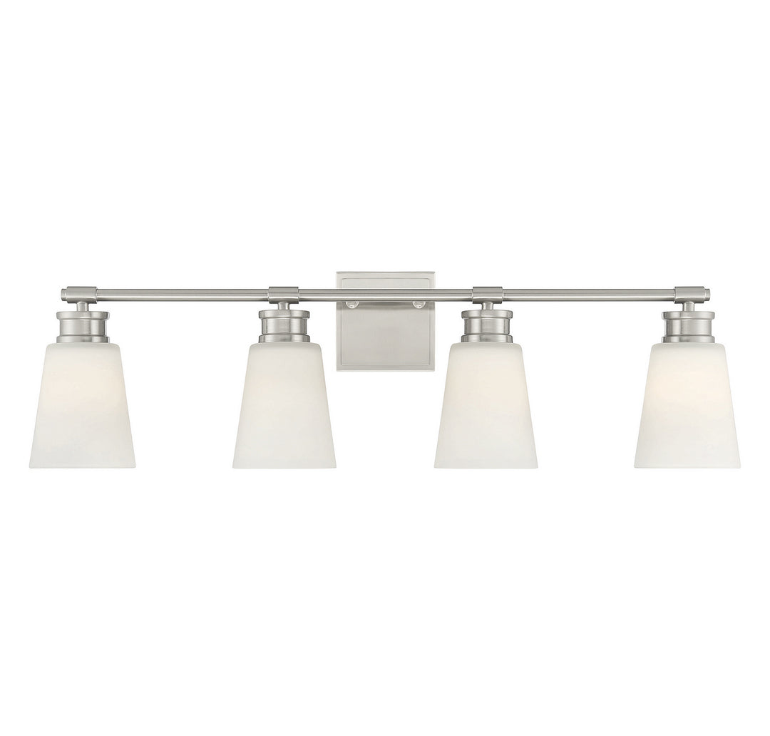 Meridian M80056BN Bath Vanity Light 31 in. wide - Brushed Nickel