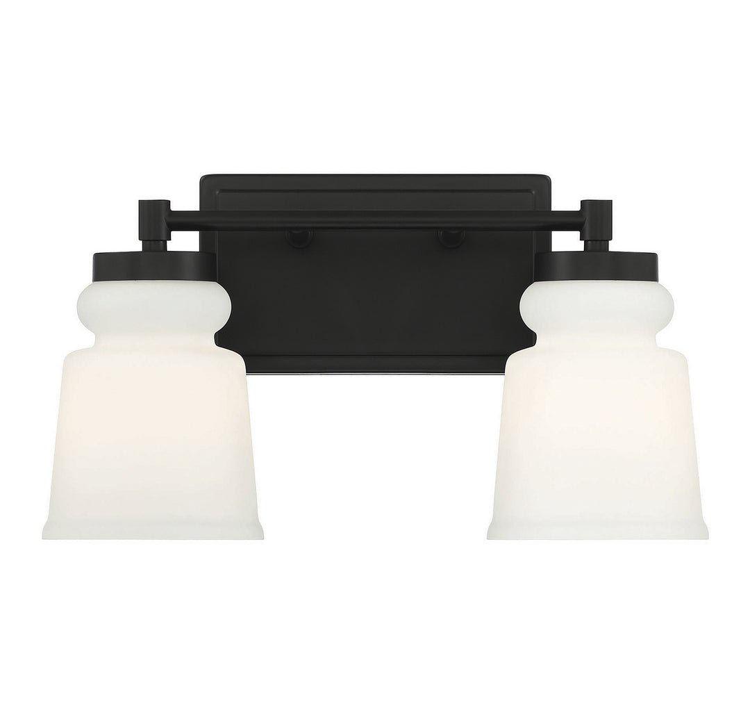 Meridian M80057MBK Bath Vanity Light 15 in. wide - Matte Black