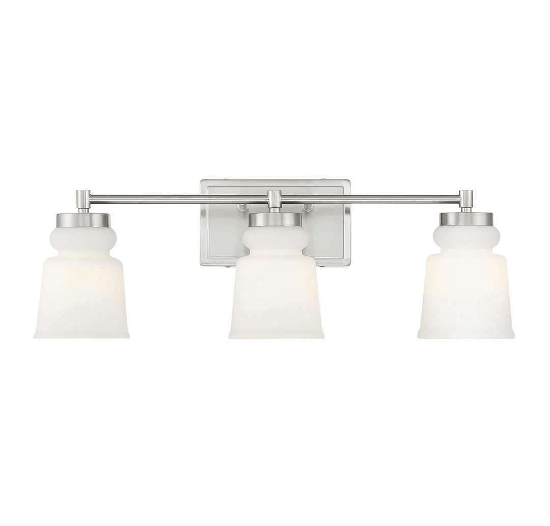 Meridian M80058BN Bath Vanity Light 24 in. wide - Brushed Nickel