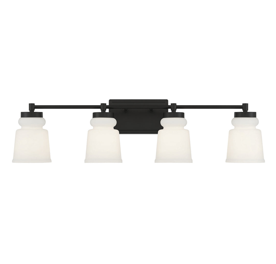 Meridian M80059MBK Bath Vanity Light 32 in. wide - Matte Black