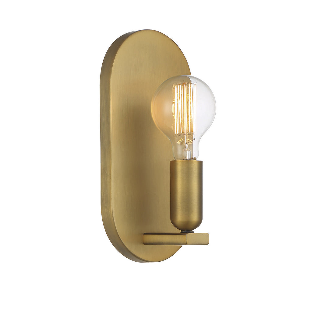 Meridian M90059NB Wall Light - Natural Brass