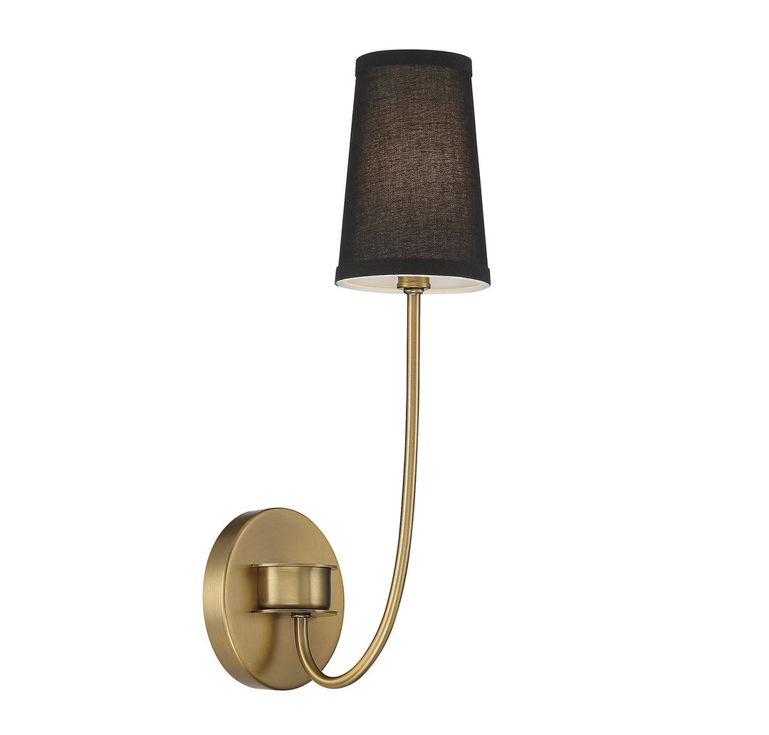 Meridian M90064NB Wall Light - Natural Brass