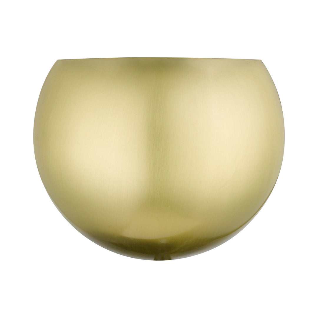 Livex Piedmont 40802-12 Wall Sconce Light - Satin Brass