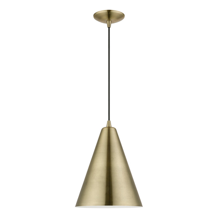 Livex Dulce 40852-01 Pendant Light - Antique Brass