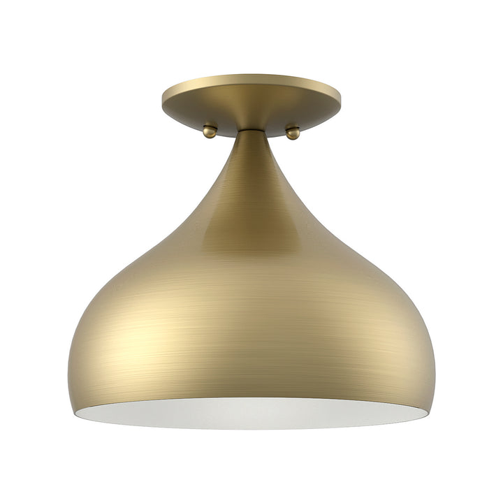 Livex Amador 40980-01 Ceiling Light - Antique Brass