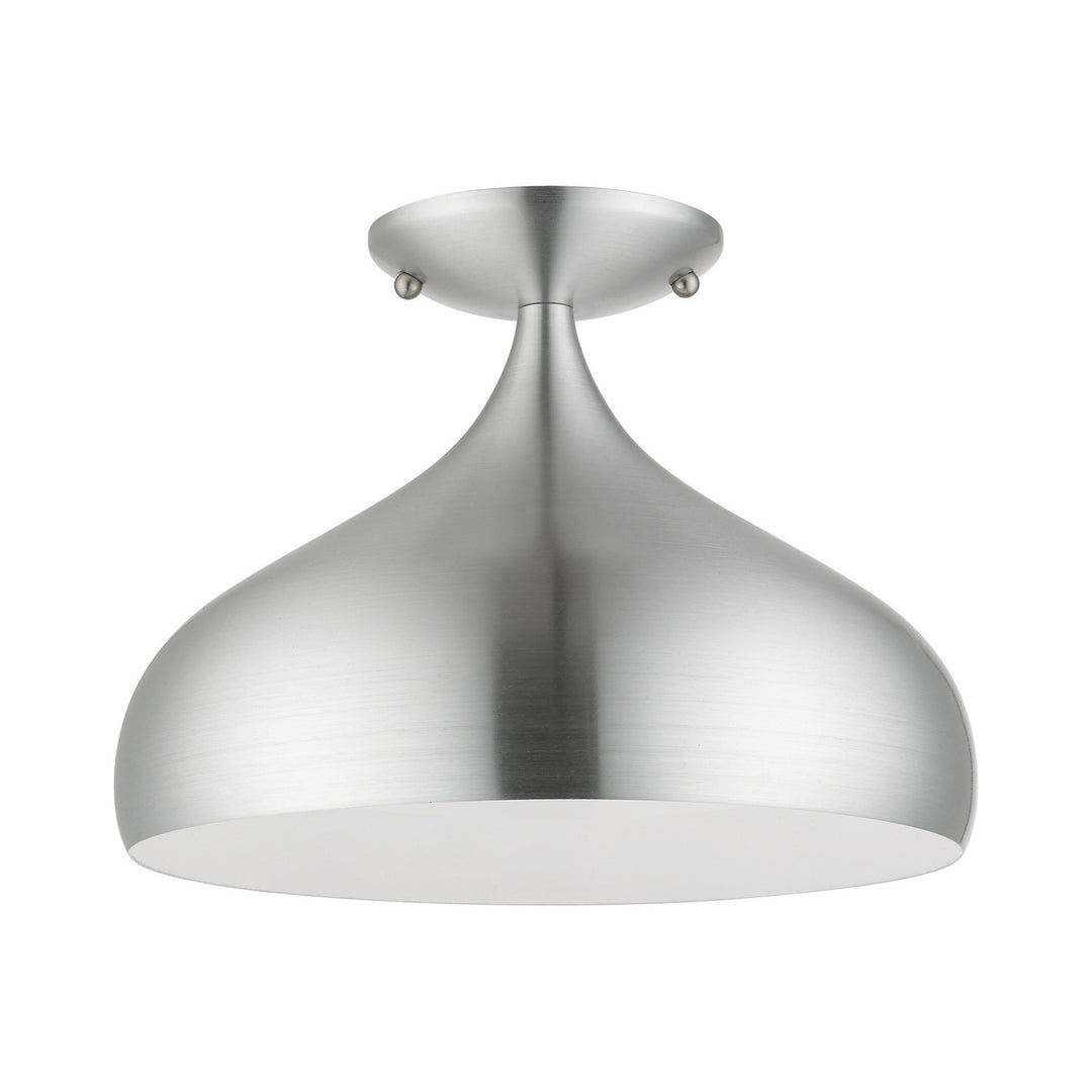 Livex Amador 41050-66 Ceiling Light - Brushed Aluminum