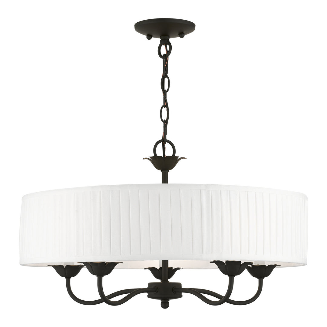 Livex Edinburgh 41775-04 Chandelier Light - Black