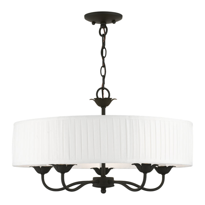 Livex Edinburgh 41775-04 Chandelier Light - Black