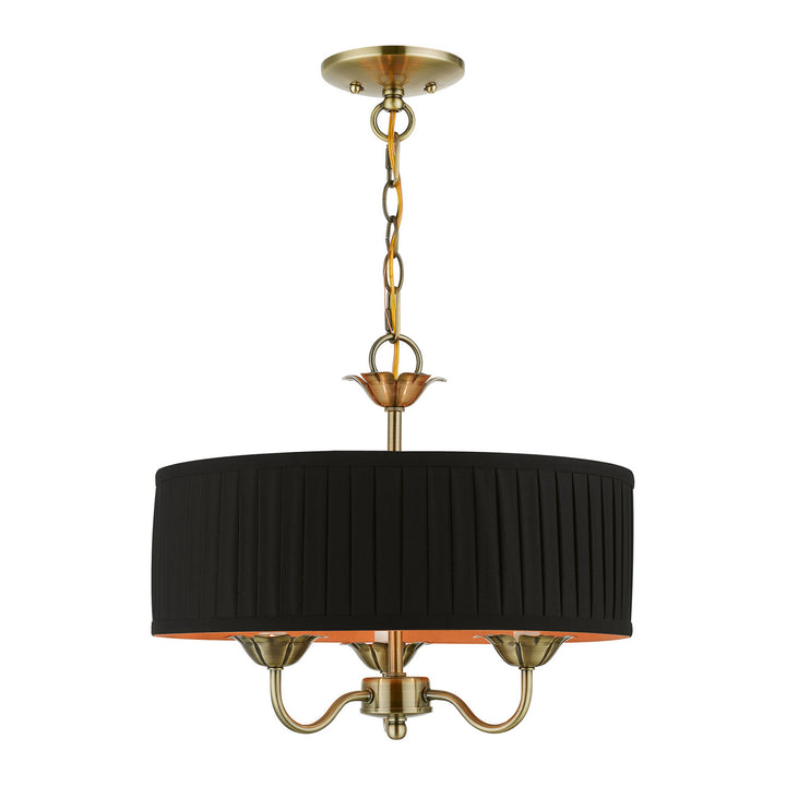 Livex Harrington 41863-01 Chandelier Light - Antique Brass