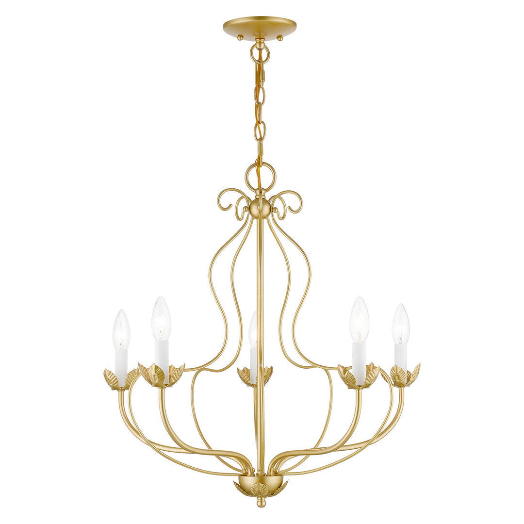 Livex Katarina 42905-33 Chandelier Light - Soft Gold