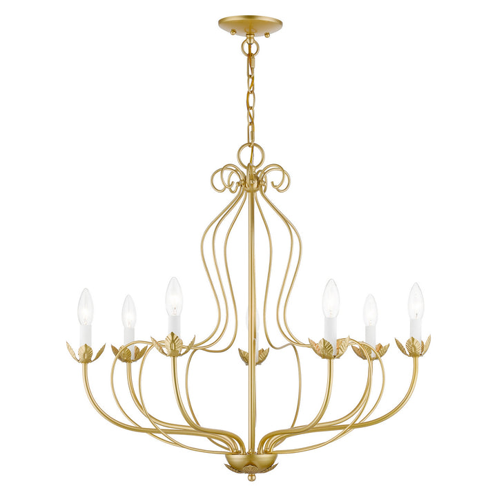 Livex Katarina 42907-33 Chandelier Light - Soft Gold