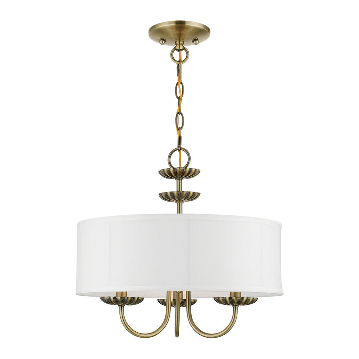 Livex Brookdale 42983-01 Chandelier Light - Antique Brass