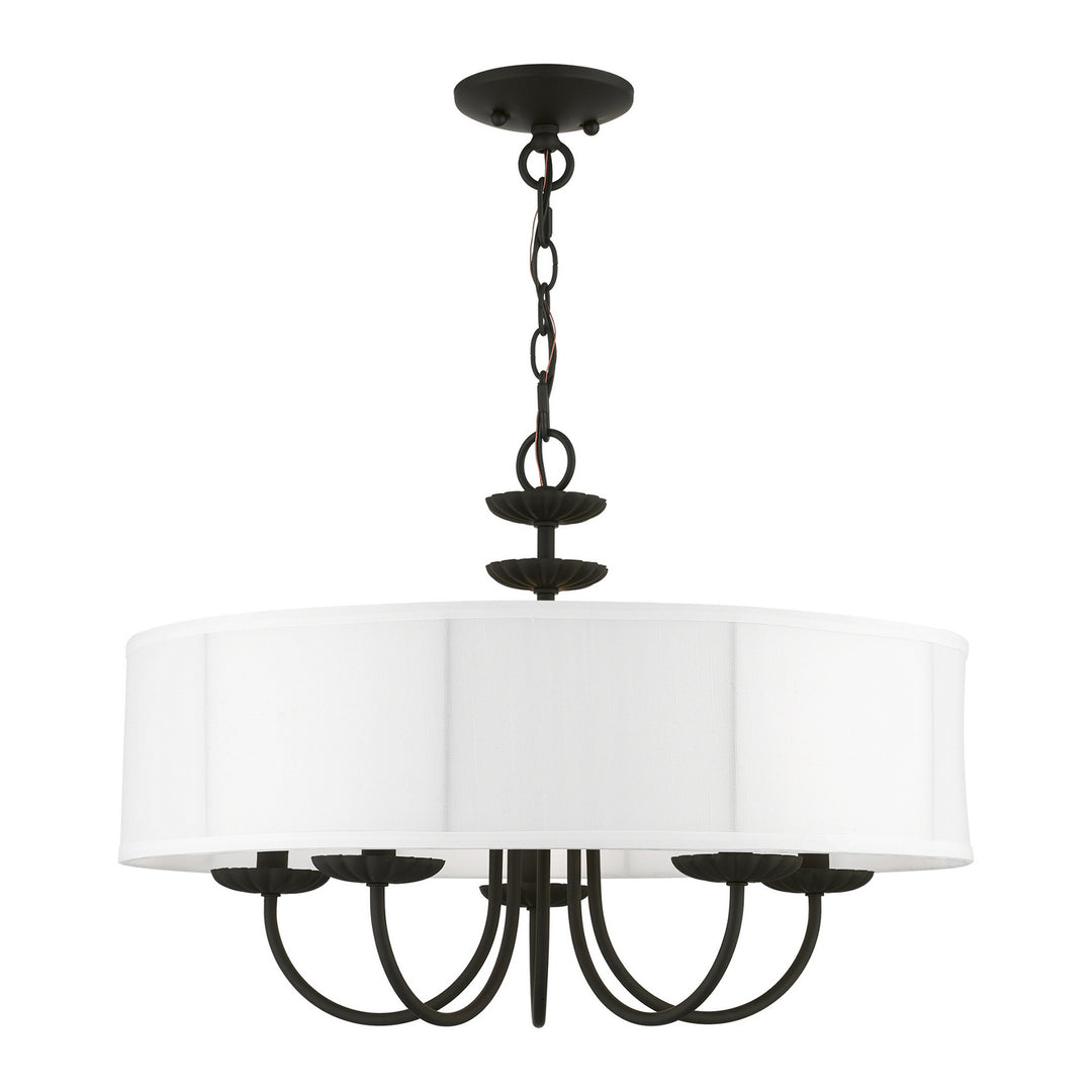 Livex Brookdale 42985-04 Chandelier Light - Black